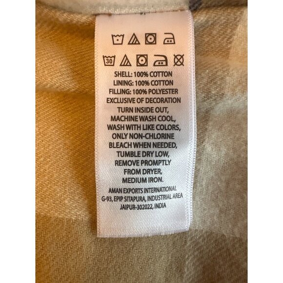 Tommy Bahama Kids Tan Quilted Vest XS 4 Cotton Shell Polyester Fill Pockets - Picture 4 of 5